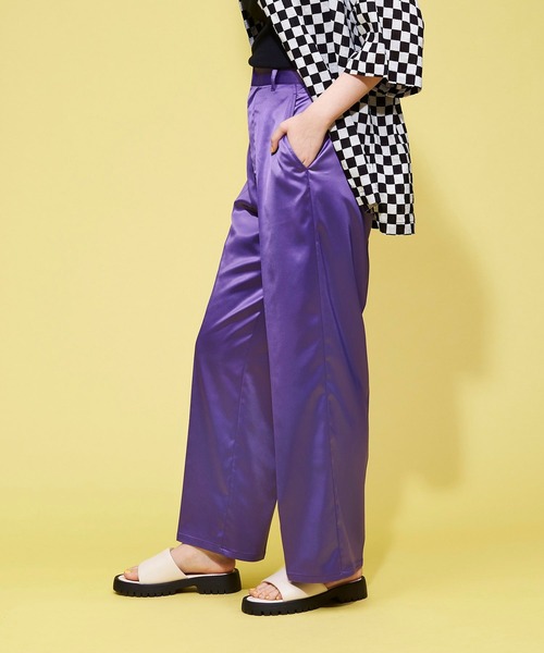 FOREVER 21(フォーエバー トゥエンティーワン)の「【POP】サテンゆるパンツ(その他パンツ・レディース・ホワイト/パープル/ベージュ/オレンジ・SMALL/MEDIUM)」の17枚目の写真