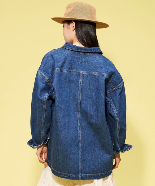 FOREVER 21(フォーエバー トゥエンティーワン)の「【STREET】デニムジャケット(デニムジャケット・レディース・グレー/ブルー・FREE)」の5枚目の写真