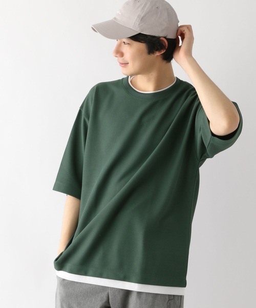 GLOBAL WORK（グローバルワーク）の「クルーネックレイヤード