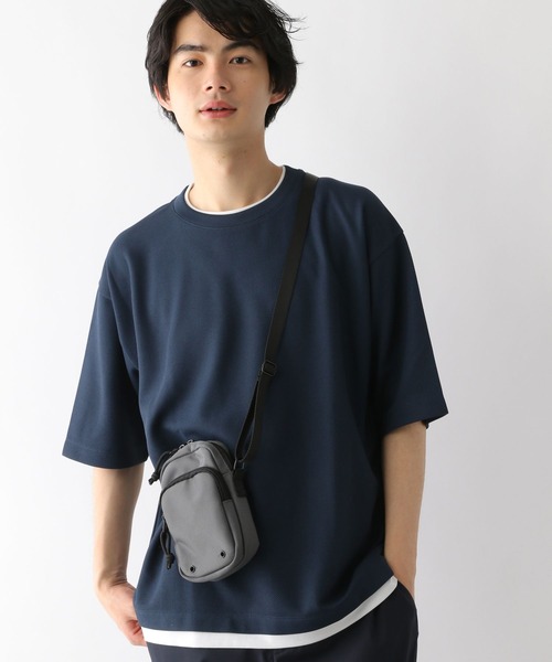 GLOBAL WORK（グローバルワーク）の「クルーネックレイヤード/半袖/163740（Tシャツ/カットソー・メンズ・ブラック/グレー/ミント/オフホワイト/ブルー/グリーン系その他4・X-LARGE/SMALL/MEDIUM/LARGE）」の9枚目の写真