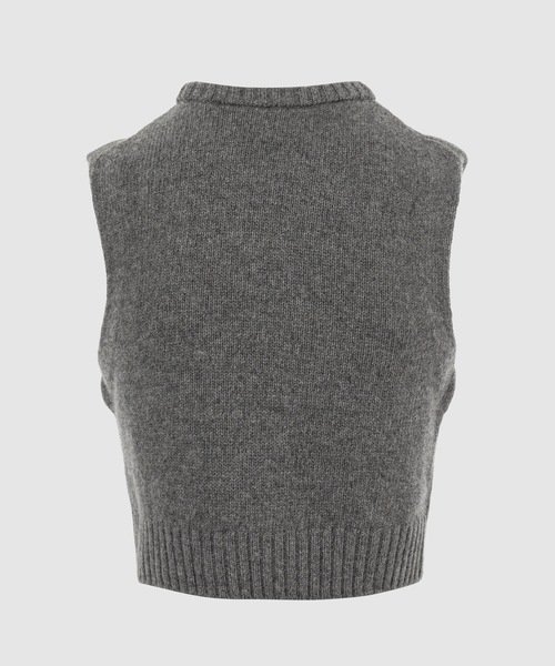 GANNI（ガニー）の「Graphic Cropped Vest（ベスト・レディース・マルチ・XS/S/M）」の2枚目の写真