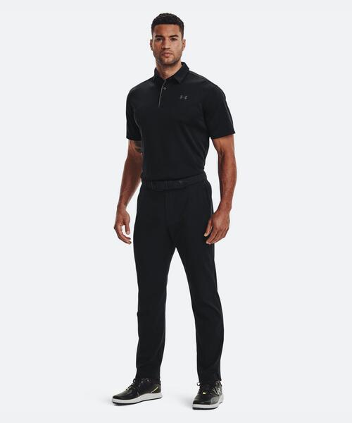 UNDER ARMOUR（アンダーアーマー）の「UAテック ポロ（ゴルフ/メンズ）（ポロシャツ・メンズ・ブラック・S/L/XL/XXL/3XL/M）」の3枚目の写真