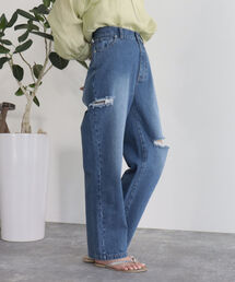 fredy emue | 【fredyemueフレディエミュ】ストレートデニム(デニムパンツ)