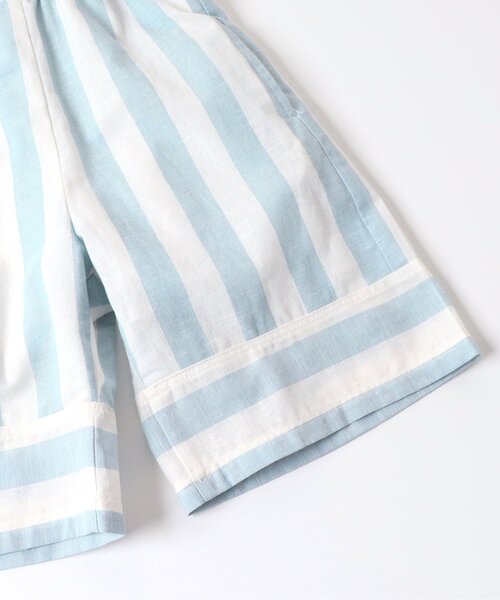 BREEZE(ブリーズ)の「リボンフリルオールインワン(サロペット/オーバーオール・キッズ・サックスブルー/ピンク・140/100/90/110/130/120)」の9枚目の写真
