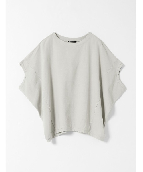 mizuiroind（ミズイロインド）の「mizuiro ind コクーンワイドプルオーバー（その他トップス・レディース・ライトグレー/ブラック/ホワイト/ブルー/グリーン/チャコールグレー・FREE）」の4枚目の写真