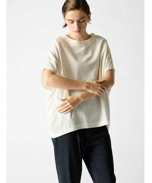 mizuiroind（ミズイロインド）の「mizuiro ind コクーンワイドプルオーバー（その他トップス・レディース・ライトグレー/ブラック/ホワイト/ブルー/グリーン/チャコールグレー・FREE）」の15枚目の写真