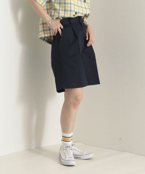 onulsoha（オヌルソハ）の「チノハーフパンツ（その他パンツ・レディース・ベージュ/ネイビー・38/36）」の2枚目の写真