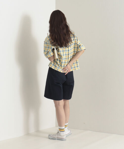 onulsoha（オヌルソハ）の「チノハーフパンツ（その他パンツ・レディース・ベージュ/ネイビー・38/36）」の6枚目の写真