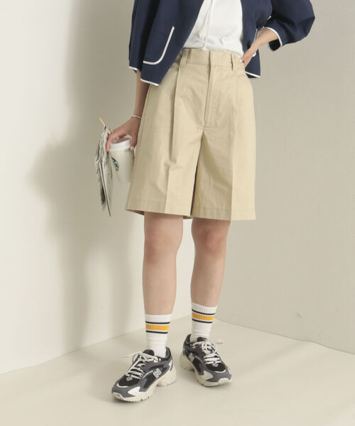 onulsoha（オヌルソハ）の「チノハーフパンツ（その他パンツ・レディース・ベージュ/ネイビー・38/36）」の14枚目の写真