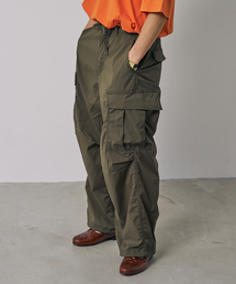 HUGEASY カーゴパンツ ドライナイロン