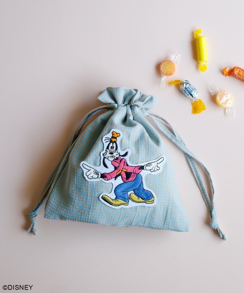 Disney(ディズニー)の「ディズニー ミッキー&フレンズ チェック巾着ポーチ(ポーチ・レディース・その他5/その他1/その他3/その他2/その他4・FREE)」の4枚目の写真