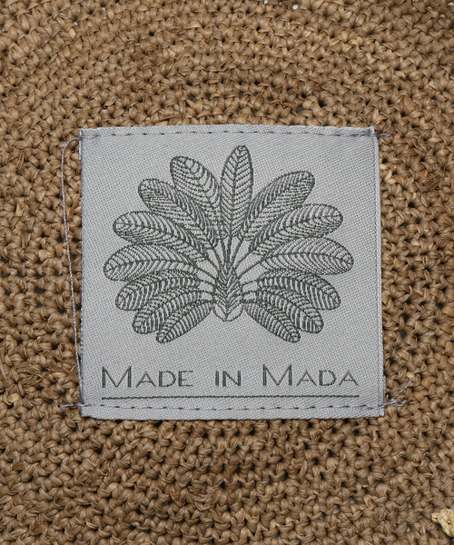 La TOTALITE（ラトータリテ）の「【MADE IN MADA/メイドインマダ】CYRIL HAT（ハット・レディース・ブラウン/ベージュ・FREE）」の15枚目の写真