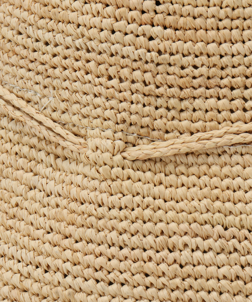 La TOTALITE（ラトータリテ）の「【MADE IN MADA/メイドインマダ】CYRIL HAT（ハット・レディース・ブラウン/ベージュ・FREE）」の18枚目の写真