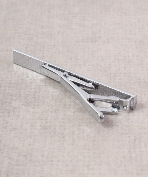 FUNALIVE（ファンアライブ）の「K SELECT シンプル　シルバーカフス　ネクタイピンセット（ネクタイピン・メンズ・ブラック×シルバー・FREE）」の9枚目の写真