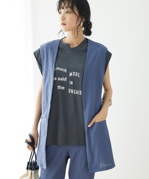 CRAFT STANDARD BOUTIQUE（クラフトスタンダードブティック）の「楊柳ロングジレ（ベスト）」