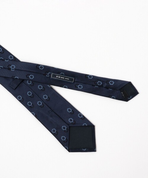 B:MING by BEAMS（ビーミングバイビームス）の「B:MING by BEAMS / シルク 小紋柄 ネクタイ② 23AW（ネクタイ・メンズ・インディゴブルー/ブラック/ロイヤルブルー/ブルー系その他3/ブラウン・ONE SIZE）」の17枚目の写真