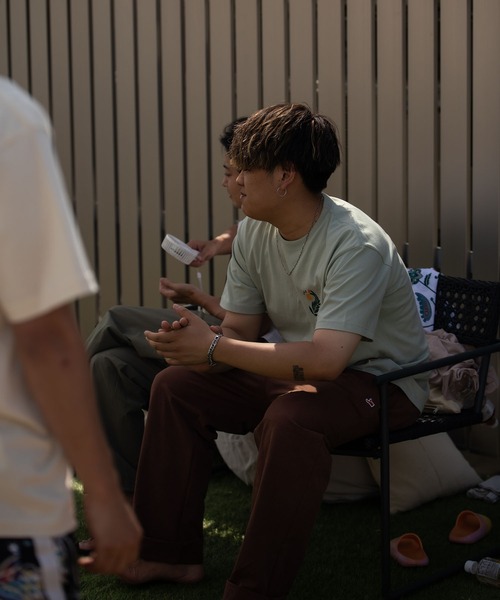 #Re:room California Golf Club(リルームカリフォルニアゴルフクラブ)の「GOLF IS ARTグラフィックプリントTシャツ(Tシャツ/カットソー・メンズ・グリーン/ホワイト・S-M/L-XL/M-L)」の12枚目の写真