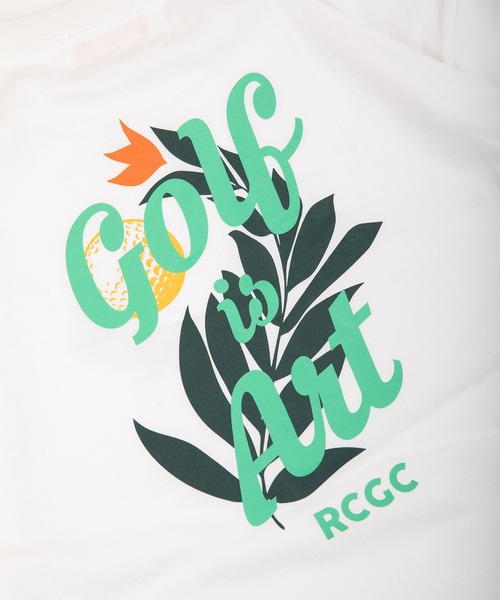#Re:room California Golf Club(リルームカリフォルニアゴルフクラブ)の「GOLF IS ARTグラフィックプリントTシャツ(Tシャツ/カットソー・メンズ・グリーン/ホワイト・S-M/L-XL/M-L)」の15枚目の写真