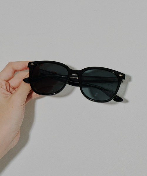 Aunt Marie's（アントマリーズ）の「ラウンドセルフレームサングラス（サングラス・レディース・グレー/ブラック・FREE）」の14枚目の写真