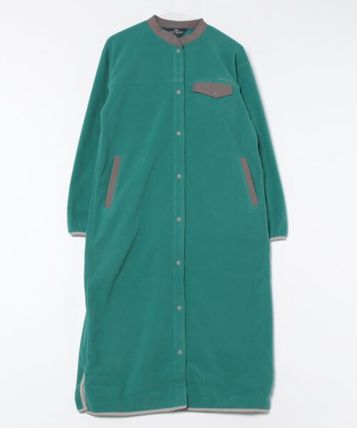 KRIFF MAYER Lady's Collection（クリフメイヤーレディースコレクション）の「フリースキャンプワンピース（ワンピース・レディース・カーキ/カラフル/ナチュラル/チャコール/ブルーグリーン・LARGE/MEDIUM）」の4枚目の写真