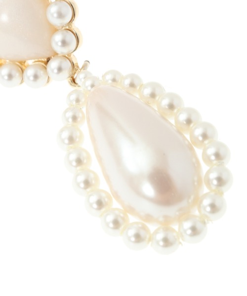 Candy Stripper（キャンディストリッパー）の「【Liquem×Candy Stripper】ROMANESQUE HEART イヤリング（イヤリング・レディース・オフホワイト・FREE）」の10枚目の写真