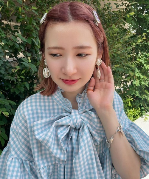 Candy Stripper（キャンディストリッパー）の「【Liquem×Candy Stripper】ROMANESQUE HEART イヤリング（イヤリング・レディース・オフホワイト・FREE）」の14枚目の写真