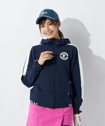 【FILA GOLF:フィラゴルフ】レディース 4WAYストレッチブルゾン ゴルフ パーカー