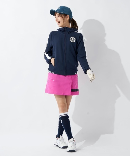 FILA GOLF(フィラゴルフ )の「【FILA GOLF:フィラゴルフ】レディース 4WAYストレッチブルゾン ゴルフ パーカー(ブルゾン・レディース・ホワイト/ネイビー・MEDIUM/LARGE/X-LARGE)」の21枚目の写真