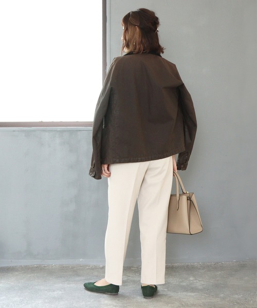 grandfleur（グランドフルール）の「スクエアトゥフラットパンプス（パンプス・レディース・パープル/グレイッシュベージュ/グリーン/ブルー/ブラック/キャメル・22.5cm/23.0cm/22.0cm/24.5cm/24.0cm/25.0cm/25.5cm/23.5cm）」の18枚目の写真