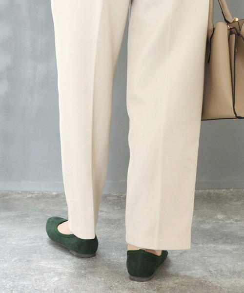 grandfleur（グランドフルール）の「スクエアトゥフラットパンプス（パンプス・レディース・パープル/グレイッシュベージュ/グリーン/ブルー/ブラック/キャメル・22.5cm/23.0cm/22.0cm/24.5cm/24.0cm/25.0cm/25.5cm/23.5cm）」の22枚目の写真