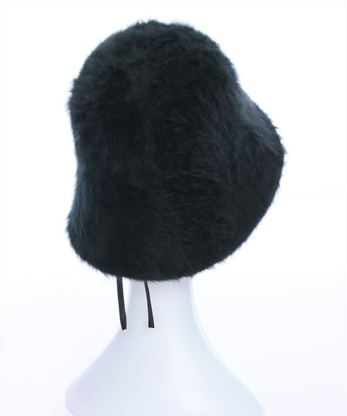 clear（クリア）の「ファーバケットハット（ハット・レディース・アイボリー/ブラック・F）」の6枚目の写真