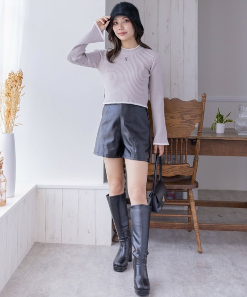 clear（クリア）の「ファーバケットハット（ハット・レディース・アイボリー/ブラック・F）」の9枚目の写真