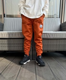 タッチエアロ　オレンジ黒グラフィック スウェットパンツ スウェットパンツ（オレンジ/橙色系・無地）ファッション通販