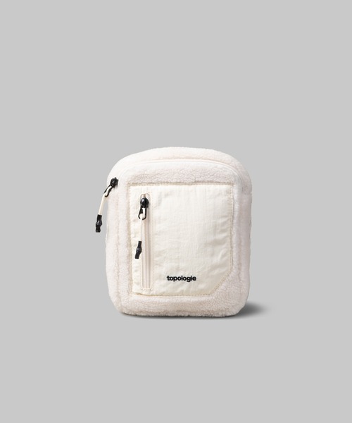 Topologie（トポロジー）の「Tinbox【バッグ単体】（ショルダーバッグ・レディース・ブラック/オフホワイト・ONE SIZE）」の2枚目の写真