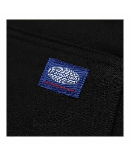 Paragraph（パラグラフ）の「A'GEM/9 × .kom『paragraph/パラグラフ』FLAME STUD LOGO HOODIE/フレイムスタッド プルオーバーパーカー（パーカー・メンズ・インディゴブルー/ブラック・FREE）」の5枚目の写真