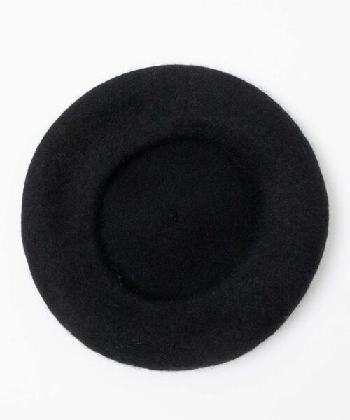 WEGO（ウィゴー）の「WEGO/フェルトベレー（ハンチング/ベレー帽・レディース・ブラック・FREE）」の4枚目の写真