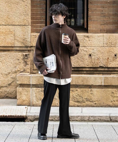 オーバーサイズ ドライバーズニットカーディガン（カーディガン/ボレロ