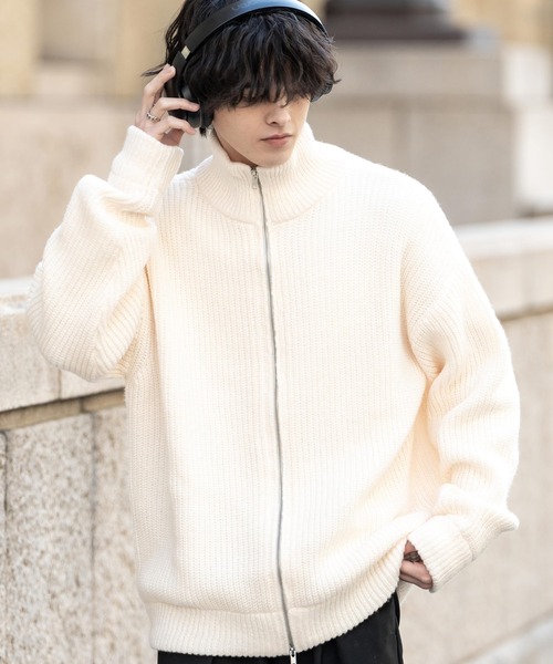 オーバーサイズ ドライバーズニットカーディガン（カーディガン/ボレロ