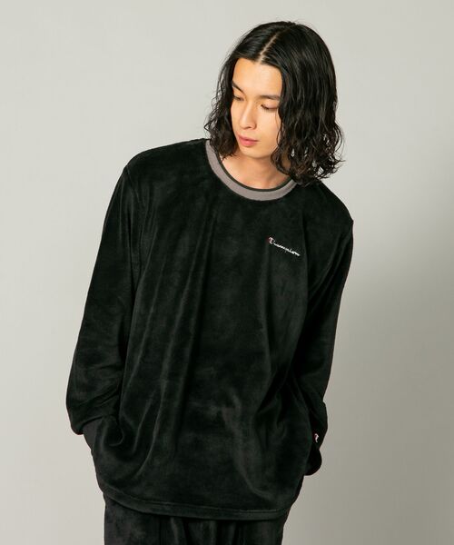 【CHAMPION/チャンピオン】ボアフリース ルームウェア パジャマ セットアップ 上下セット（ルームウェア/パジャマ）｜Champion（チャンピオン）