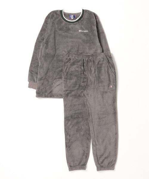 【CHAMPION/チャンピオン】ボアフリース ルームウェア パジャマ セットアップ 上下セット（ルームウェア/パジャマ）｜Champion（チャンピオン）
