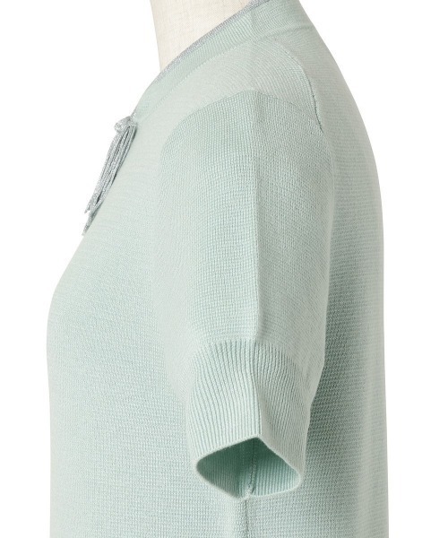 KEITA MARUYAMA（ケイタマルヤマ）の「China Detail Knit PO（ニット/セーター・レディース・ピンク/ネイビー/ミント/サックスブルー・S）」の5枚目の写真