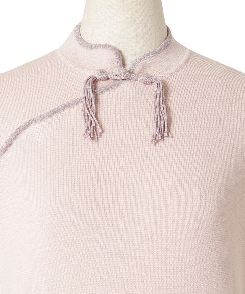 KEITA MARUYAMA（ケイタマルヤマ）の「China Detail Knit PO（ニット/セーター・レディース・ピンク/ネイビー/ミント/サックスブルー・S）」の9枚目の写真