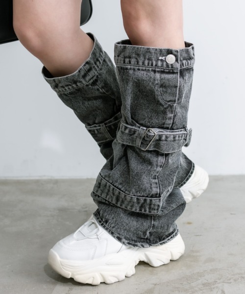 OLIVE des OLIVE（オリーブデオリーブ）の「デニムレッグカバー