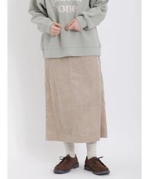 Samansa Mos2 | コーデュロイナロースカート(スカート)