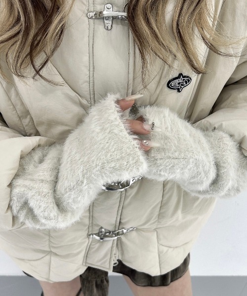 【セール】ストリートファッション Y2Kファッション Basic Pleasure Mode ベーシックプレジャーモード BAMBI ARM WARMERS 手袋 グローブ ロゴグローブ アームウォーマー ハンドウォーマー アームカバー ハンドカバー（アームカバー）｜Basic Pleasure Mode（ベーシックプレジャーモード）