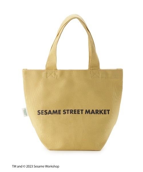 SESAME STREET（セサミストリート）の「スケッチミニトートバッグ（トートバッグ・レディース・ホワイト/ベージュ/グレー・FREE）」の5枚目の写真
