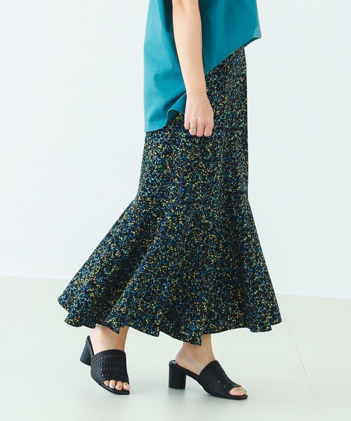 B:MING by BEAMS(ビーミングバイビームス)の「B:MING by BEAMS / アブストラクト スカート(スカート・レディース・ブラウン系その他3/ブラック・MEDIUM/SMALL)」の20枚目の写真