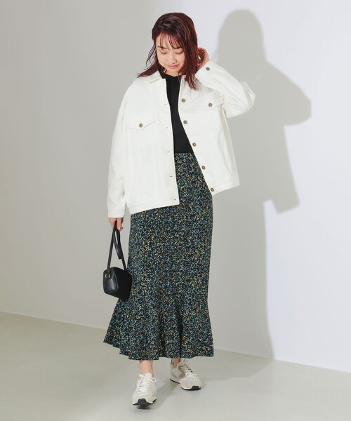 B:MING by BEAMS(ビーミングバイビームス)の「B:MING by BEAMS / アブストラクト スカート(スカート・レディース・ブラウン系その他3/ブラック・MEDIUM/SMALL)」の8枚目の写真