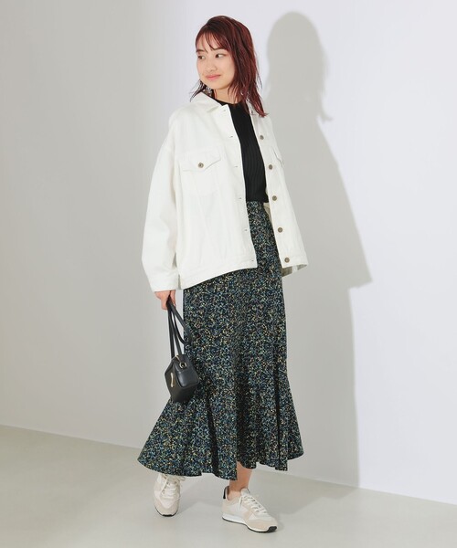 B:MING by BEAMS(ビーミングバイビームス)の「B:MING by BEAMS / アブストラクト スカート(スカート・レディース・ブラウン系その他3/ブラック・MEDIUM/SMALL)」の17枚目の写真