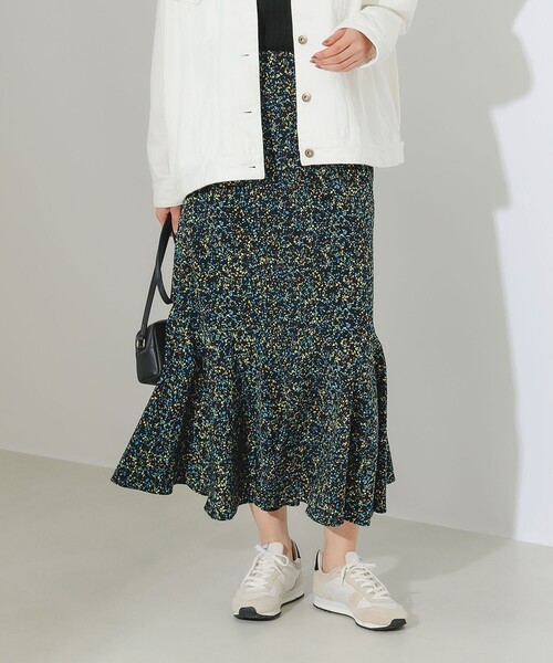 B:MING by BEAMS(ビーミングバイビームス)の「B:MING by BEAMS / アブストラクト スカート(スカート・レディース・ブラウン系その他3/ブラック・MEDIUM/SMALL)」の11枚目の写真